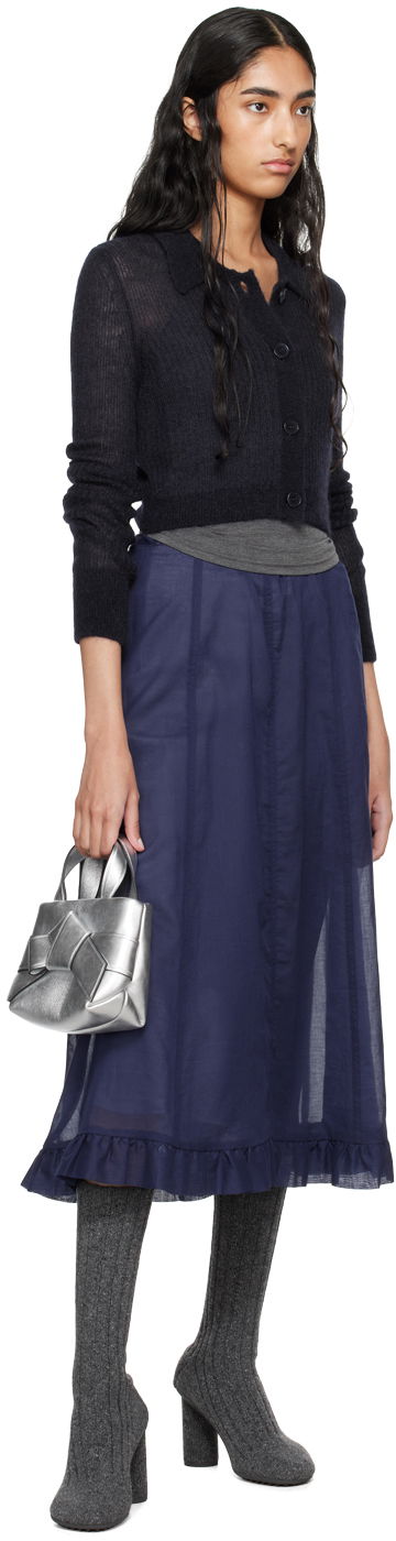 Sweater Cecilie Bahnsen Cecilie Bahnsen Jacqueline Cropped Cardigan Sort | 2.24KNI52004 JAQUELINE CARDIGAN, 3