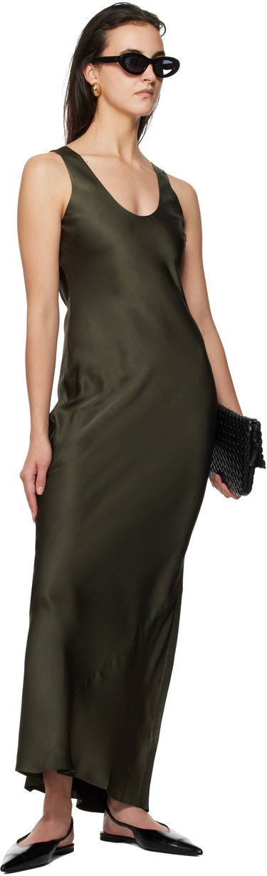 Kjole Anine Bing Camille Midi Dress Grøn | A-02-10544-GEE31, 3