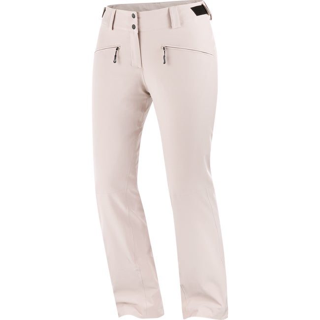 Bukser Salomon Ski Pants Edge Lyserød | LC2615100, 1