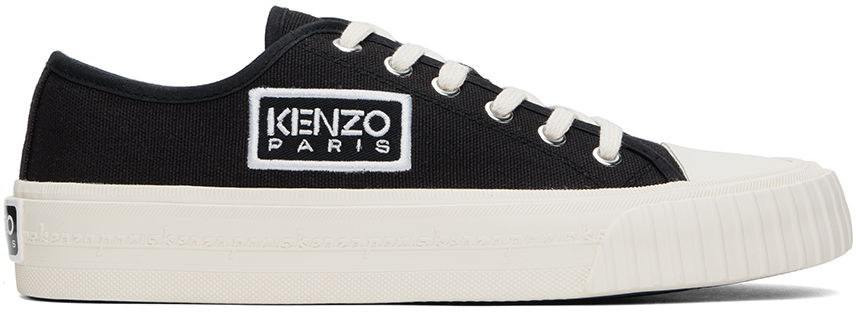 Sneakers og sko KENZO Paris Foxy Embroidered Canvas "Black" Sort | FE55SN015F70, 0
