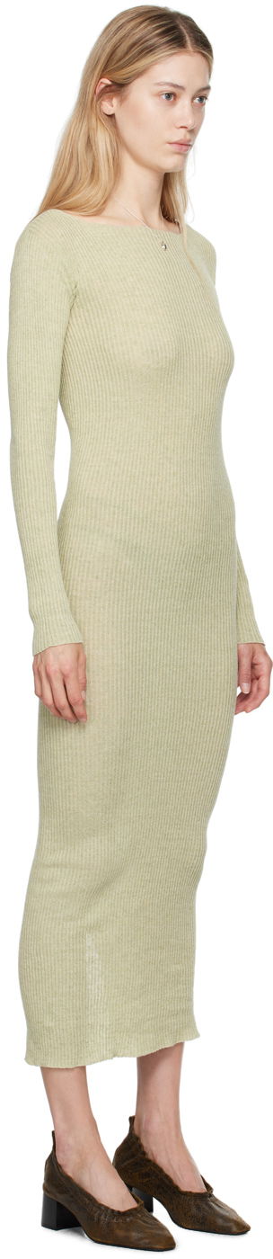 Kjole Baserange Baserange Dande Maxi Dress Grøn | KNDAD-LI-AU24, 1