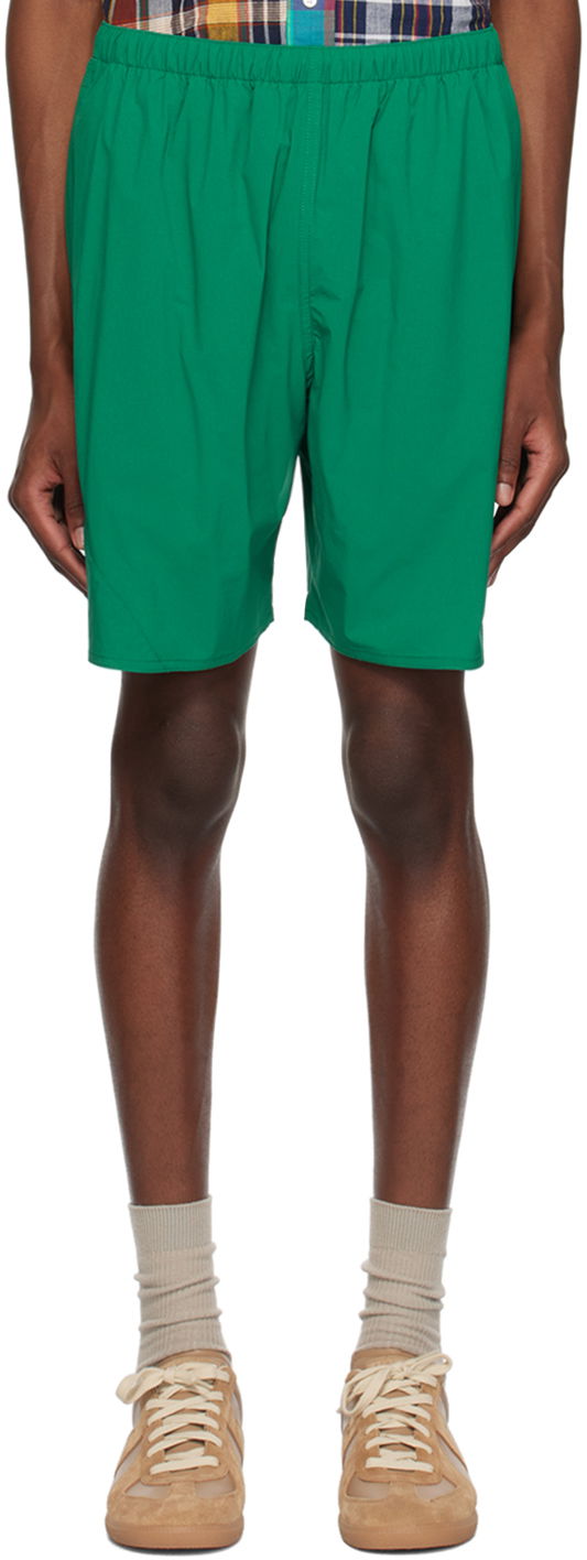 Shorts BEAMS BEAMS PLUS Drawstring Shorts Grøn | 38250019791