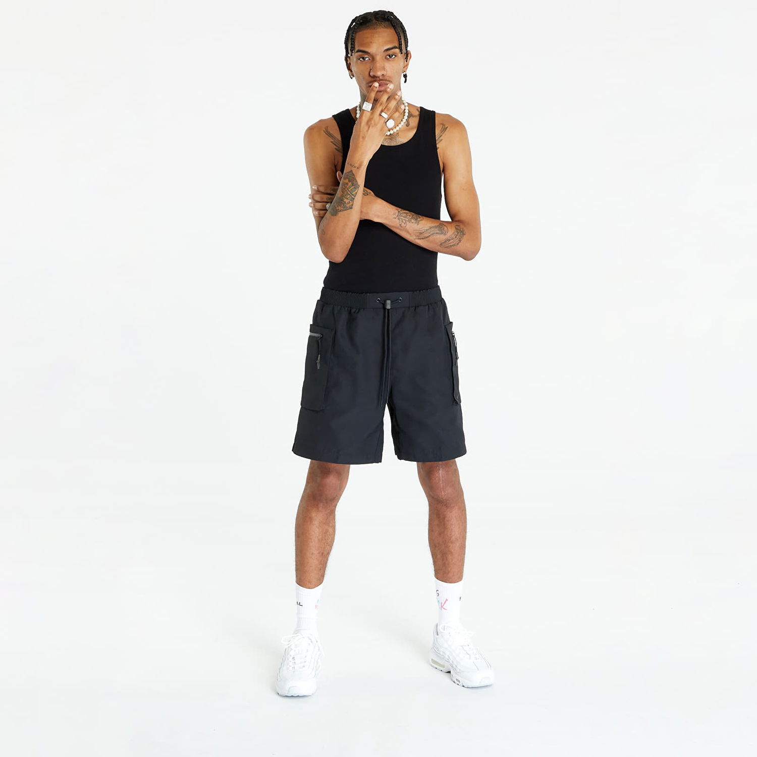 Shorts Nike Sportswear Tech Pack Men's Woven Utility Shorts Sort | FB7528-010, 1