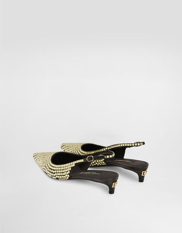 Sneakers og sko Dolce & Gabbana Calfskin Slingbacks Flerfarvet | CG0826A6A028E831, 2