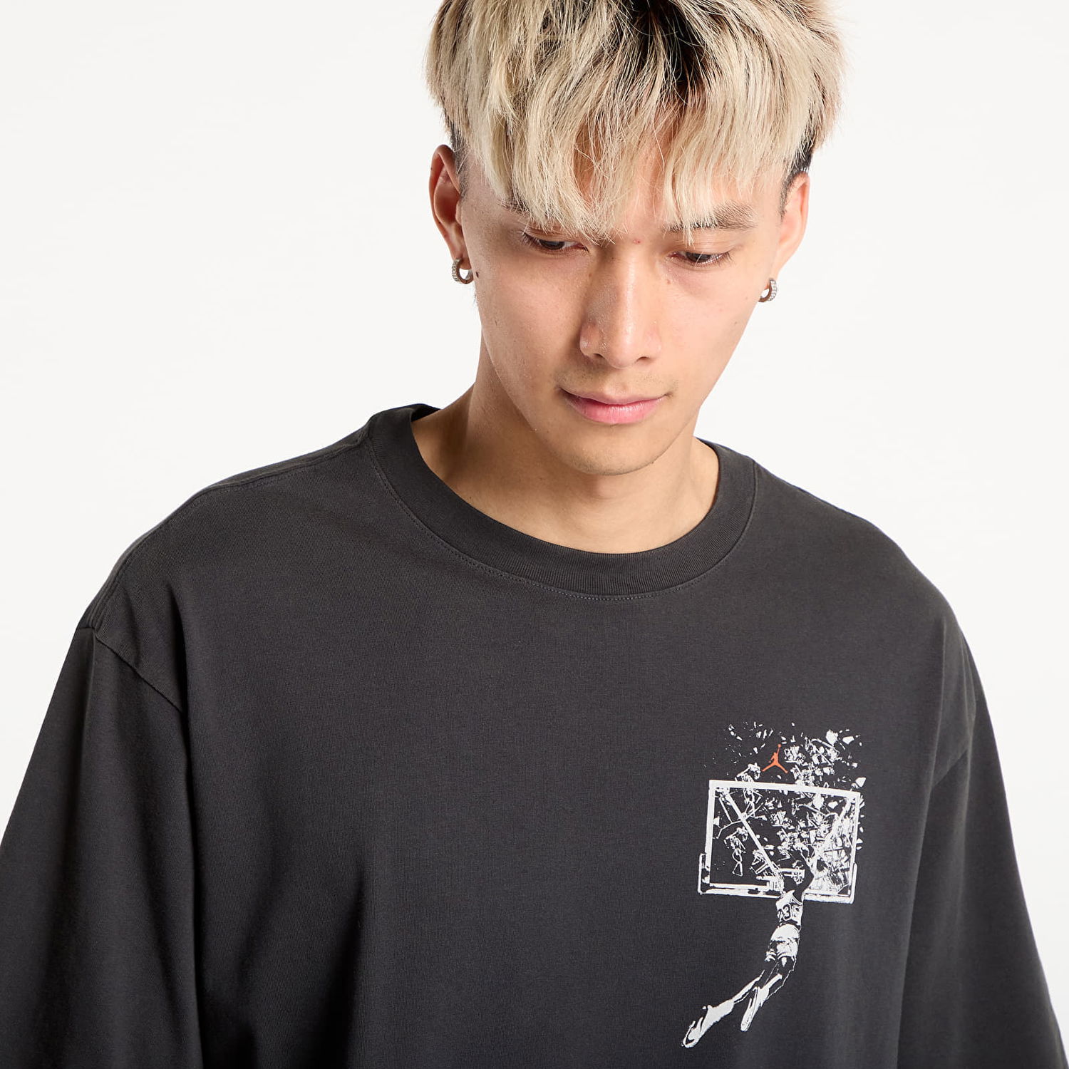 T-shirt Jordan Jordan Oversized Graphic T-Shirt Sort | IB3297-045, 1
