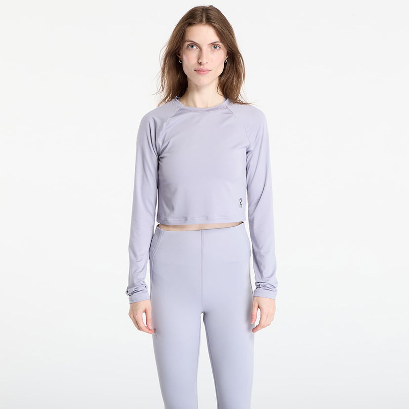 T-shirt On Running T-shirt On Studio Long Tee Crop Purple Lilla | 1WF12430174