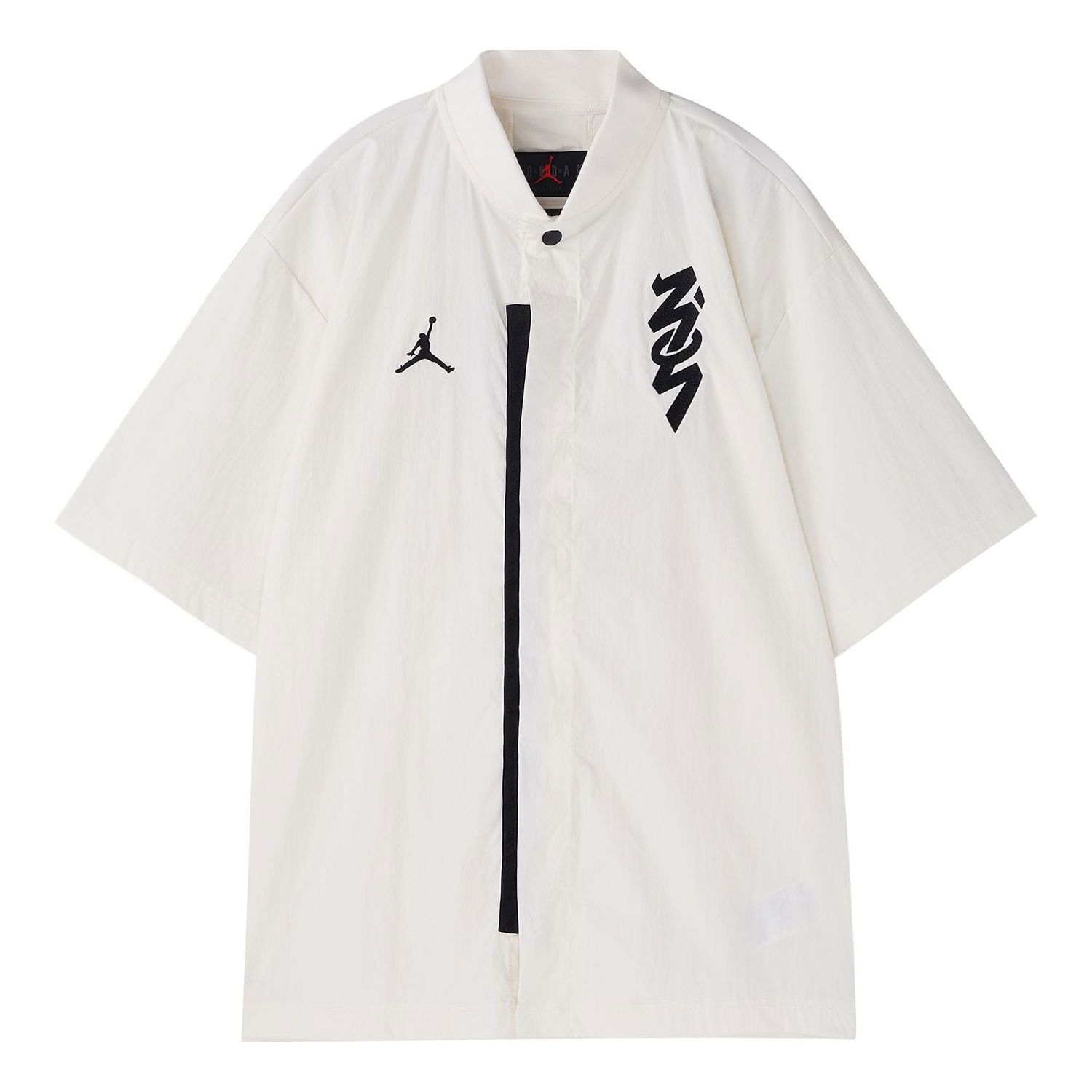 Skjorte Jordan Zion Logo Shirt Hvid | DR2173-133, 0
