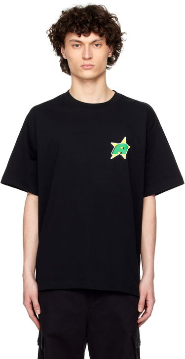 T-shirt Awake NY Awake NY Star A Graphic T-Shirt Sort | AWK-SP25-TS010, 0