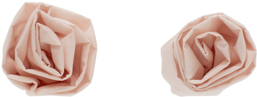 Tørklæde Simone Rocha Simone Rocha Rose Stud Earrings Lyserød | ERG403 1067, 0