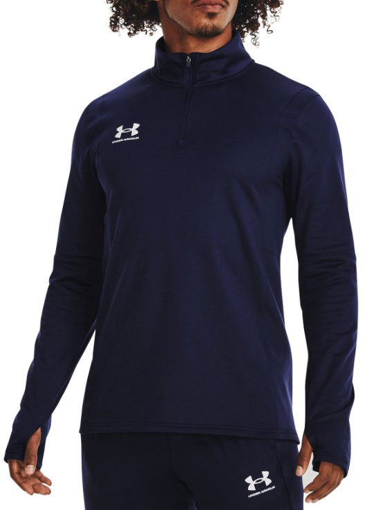 Sweatshirt Under Armour Midlayer Challenger Training Top Mørkeblå | 1379588-410, 0
