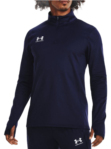 Sweatshirt Under Armour Midlayer Challenger Training Top Mørkeblå | 1379588-410