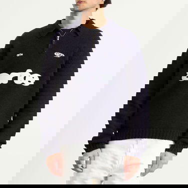 Sweater Arte Antwerp Arte Football Knit Polo Jumper Mørkeblå | AW25-256K-NVY, 2