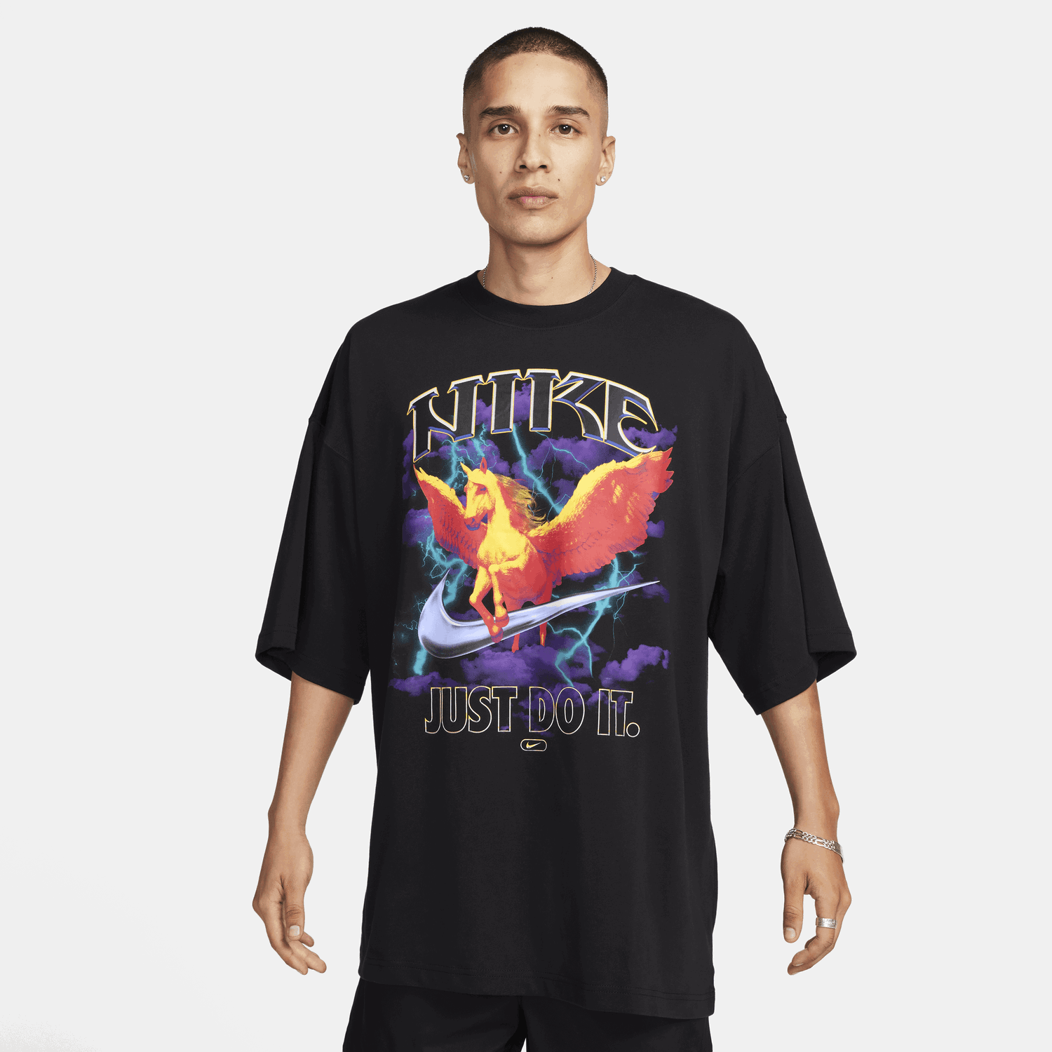 T-shirt Nike Sportswear Sort | FJ1089-010, 0
