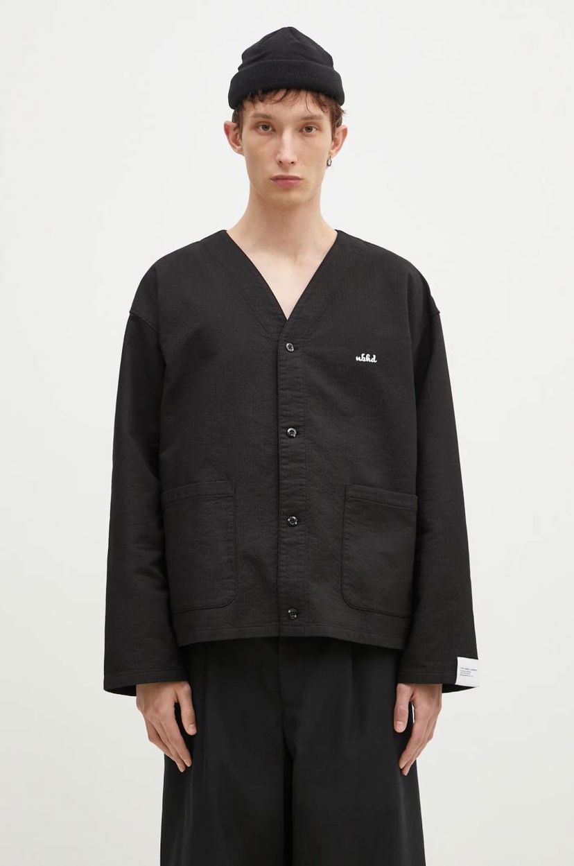 Sweater Neighborhood NEIGHBORHOOD Regular Fit V-Neck Cardigan Sort | 242SPNH.SHM05