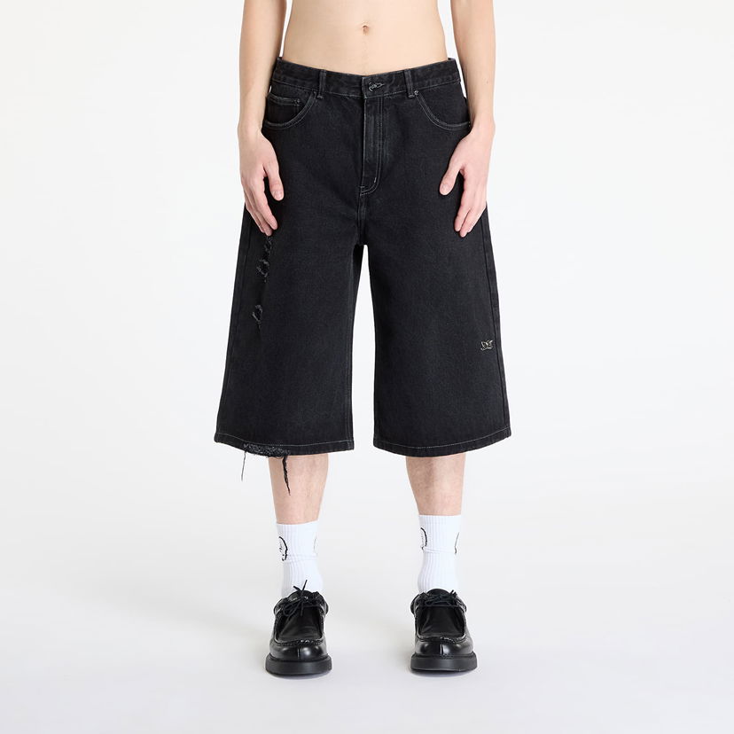 Shorts Footshop FTSHP Walking Art II Jorts Sort | FTSHP_405