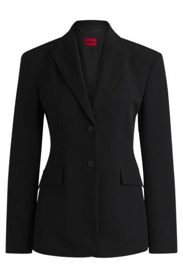Jakke BOSS Stretch Regular-Fit Blazer Sort | 50533901