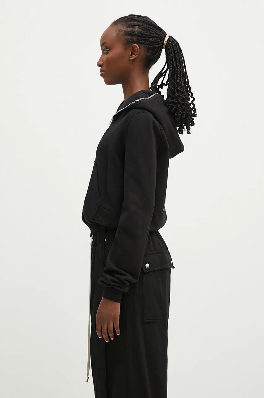 Sweatshirt Rick Owens Hoodie Sort | DS02D2246.FEP1, 1