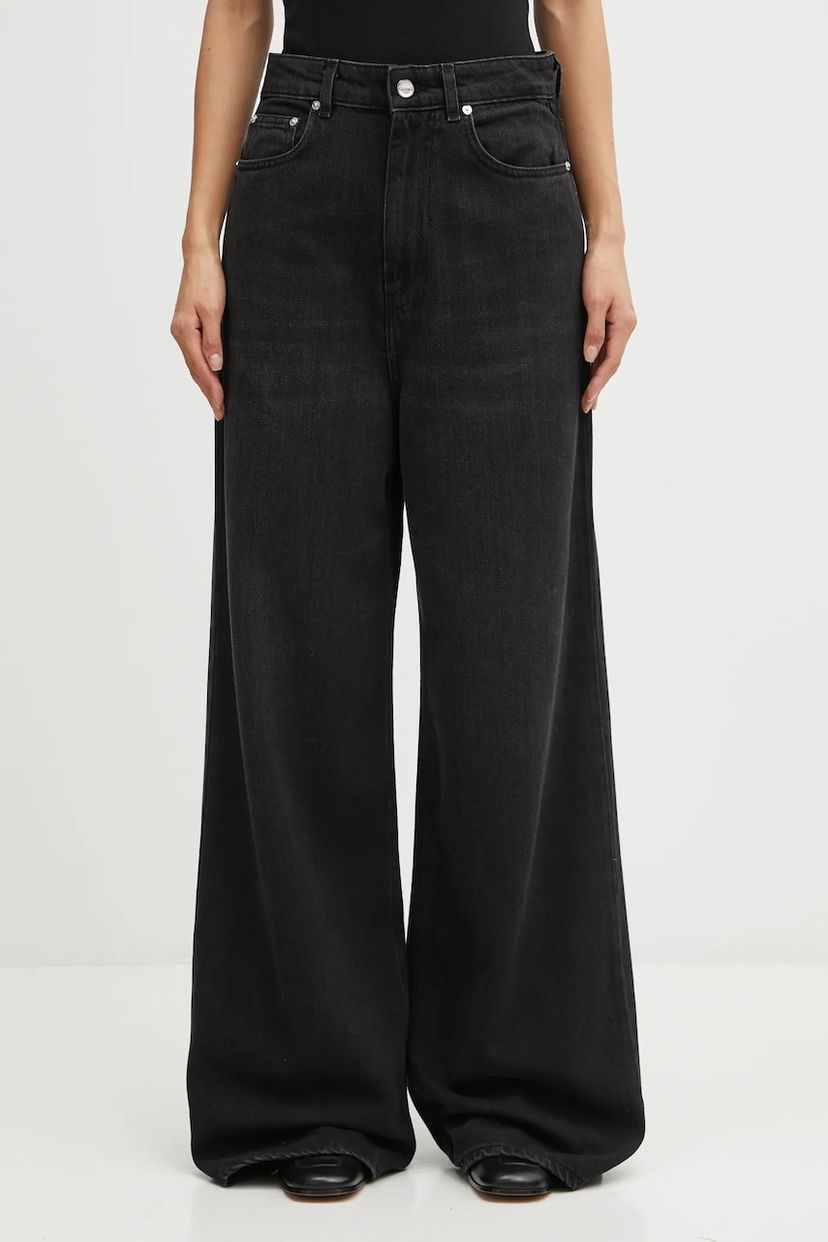 Jeans GANNI GANNI Soft Rigid Denim Baggy Sort | J1853