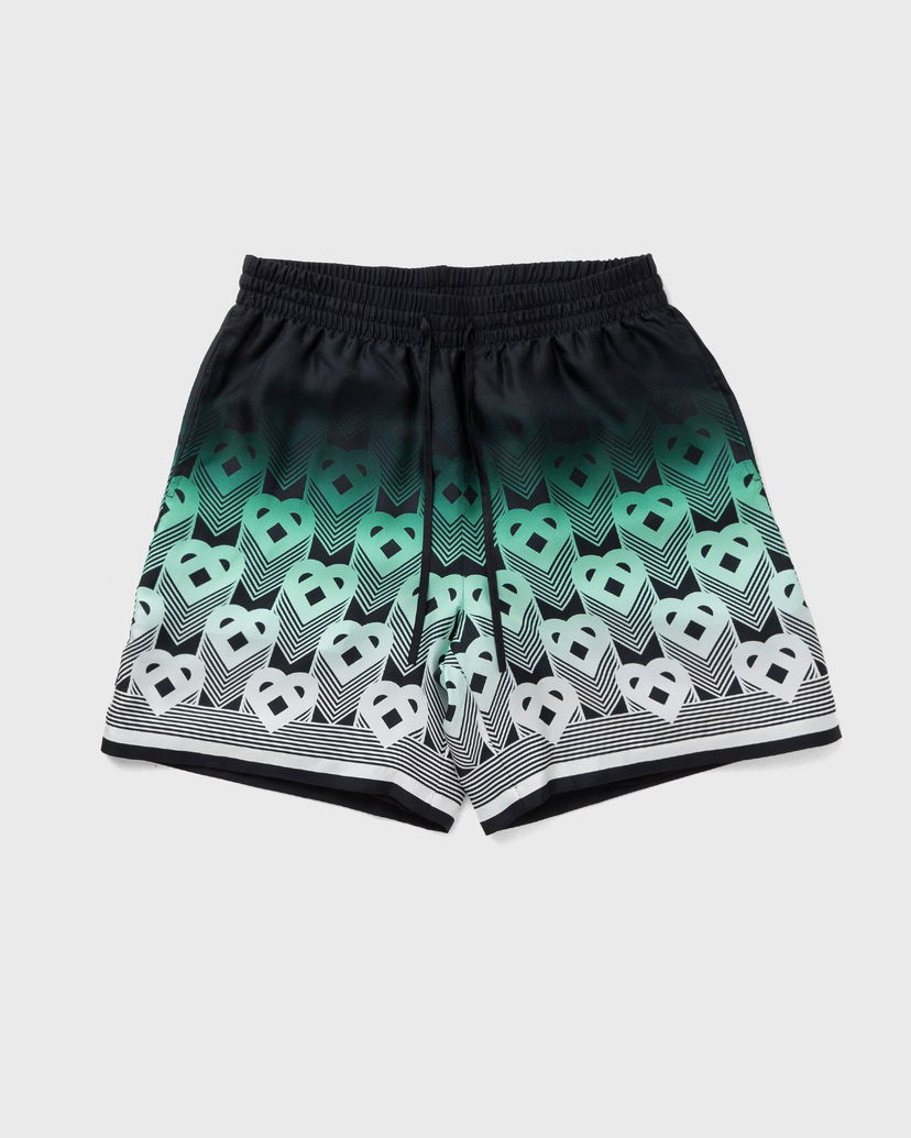 Shorts Casablanca Printed Drawstring Shorts Sort | MPF25-TR-012-01
