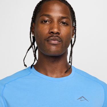T-shirt Nike Nike Solar Chase Dri-FIT Short Sleeve Running T-Shirt Blå | HJ3580-412, 4