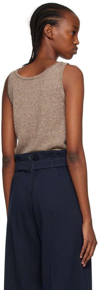 Tanktop Max Mara Elica Tank Top Brun | 2393611232600 MM12134, 2