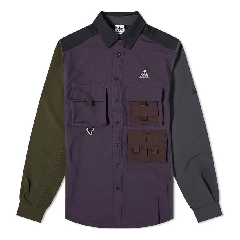Skjorte Nike ACG ACG Cargo Long Sleeve Shirt Lilla | DB1013-070