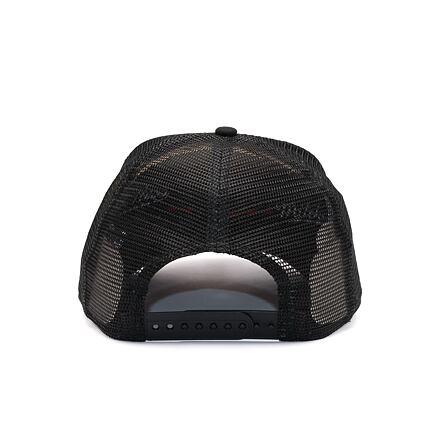 Kasket New Era 9FORTY A-Frame Trucker NBA League Champions Chicago Bulls Black Sort | 60298648, 1