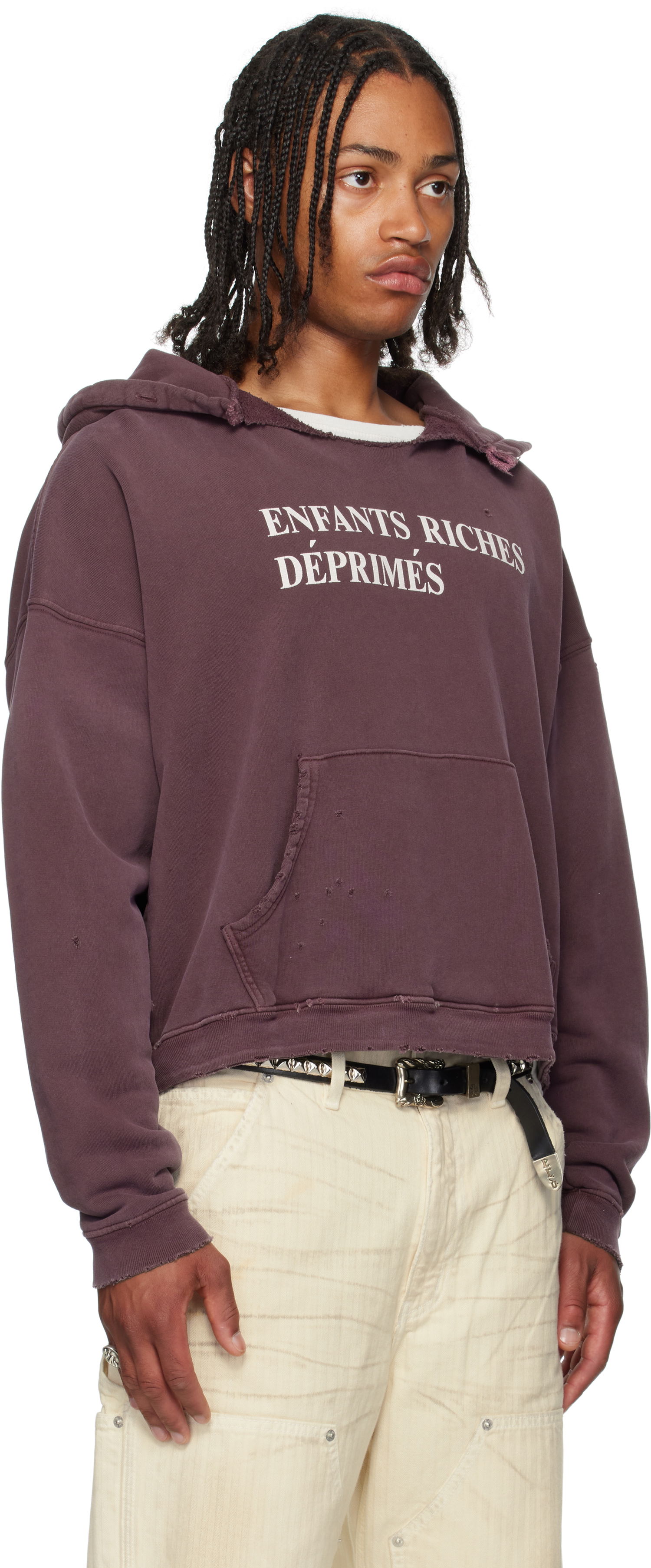 Sweatshirt Enfants Riches Déprimés Enfants Riches Déprimés Classic Logo Hoodie Lilla | 020-475, 1