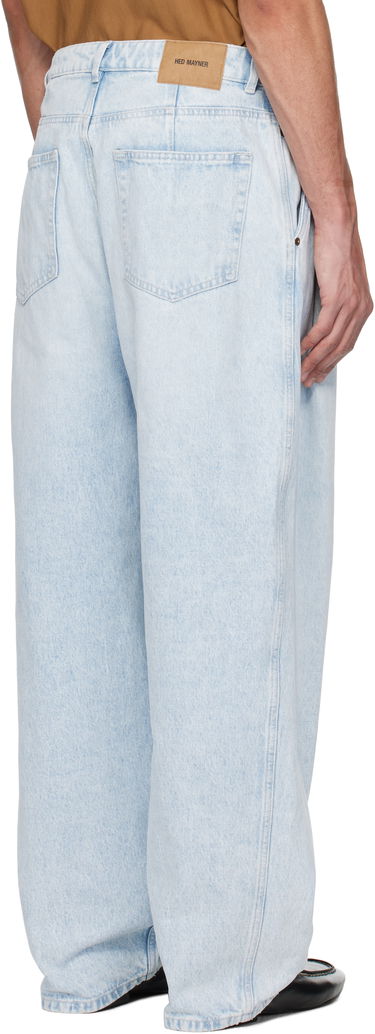 Jeans HED MAYNER Hed Mayner Pleated Jeans Blå | HMMA67021A-HA190, 2