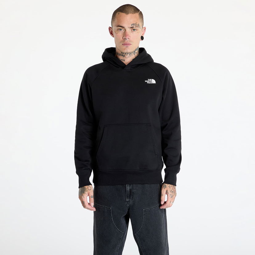 Sweatshirt The North Face Raglan Box Nse Hoodie TNF Black Sort | NF0A89F9KY41