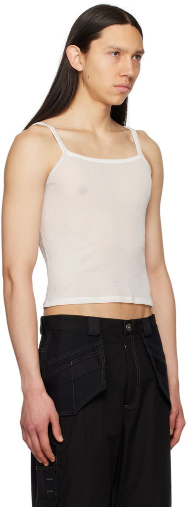 Tanktop Dion Lee Semi-Sheer Tank Top Sort | C3132S23, 4