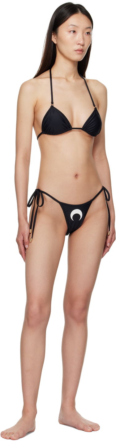 Badetøj Marine Serre Marine Serre Jersey Bikini Sort | WSW011A CJER0061, 3
