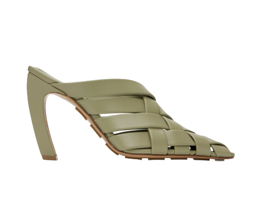 Sneakers og sko Bottega Veneta Alfie Mules "Khaki" Grøn | 740262 V00T0