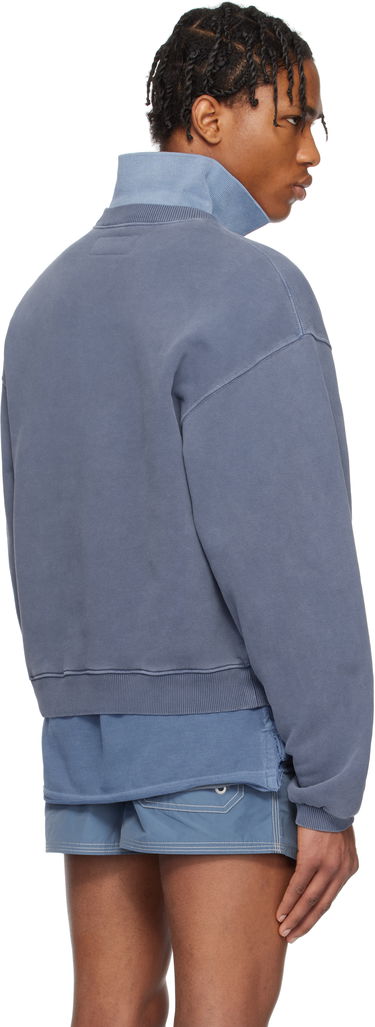 Sweater ERL ERL Crewneck Sweatshirt Blå | ERL10T027, 2