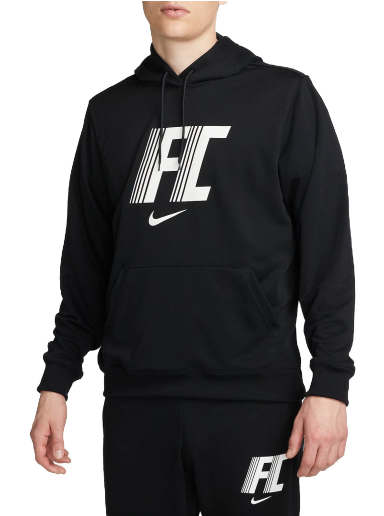 Sweatshirt Nike Dri-FIT FC Fleece Hoodie Sort | dv9757-010
