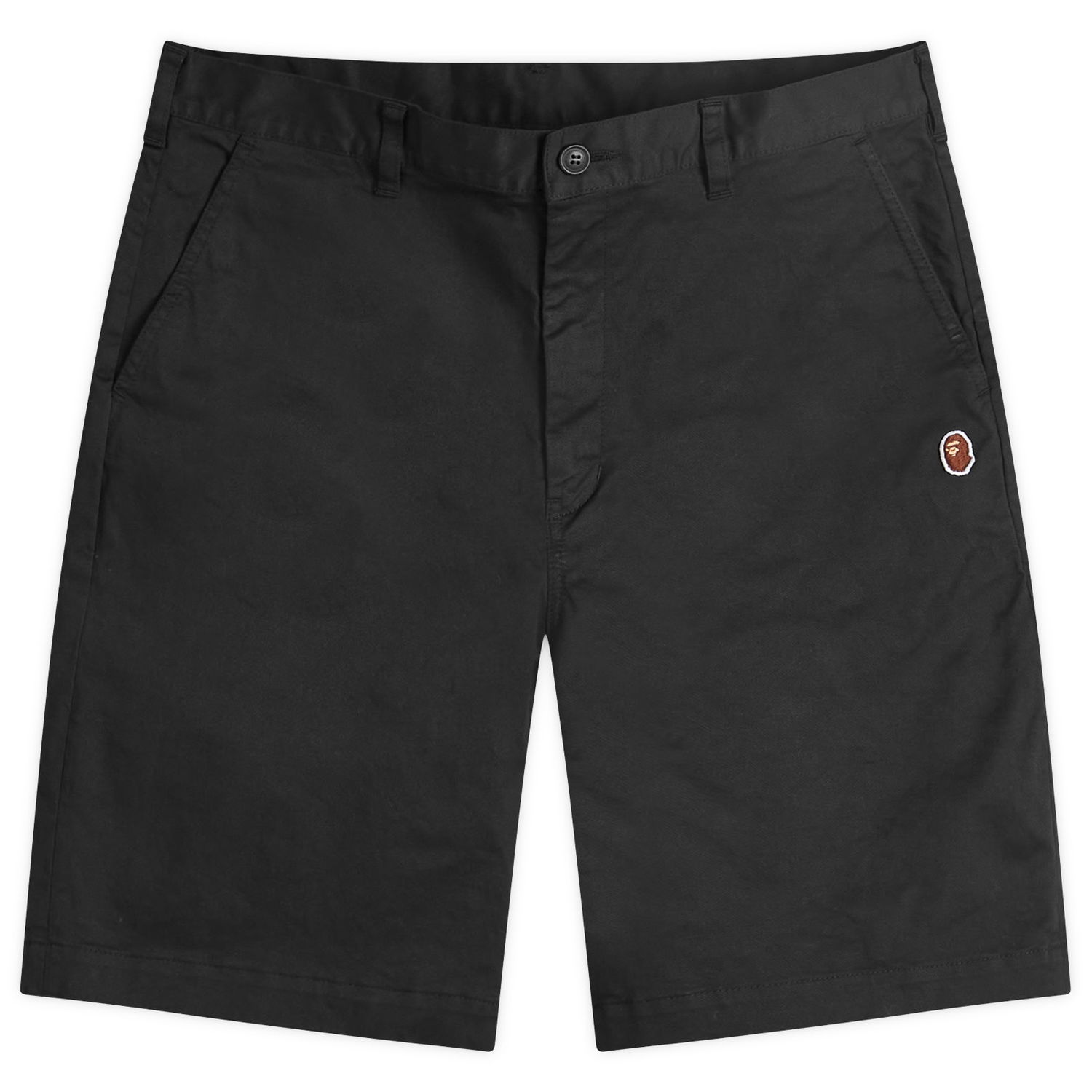 Shorts BAPE A Bathing Ape One Point Chino Shorts Sort | 001SPK301003M-BLK, 0