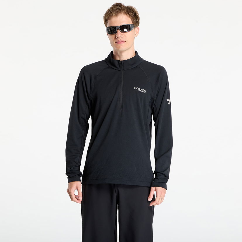 T-shirt Columbia DriVenture™ Half Zip Top Sort | 2136961010