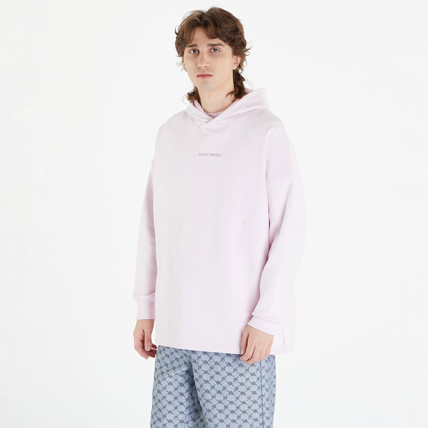 Sweatshirt DAILY PAPER Songul Relaxed Hoodie Lyserød | 2411084, 0