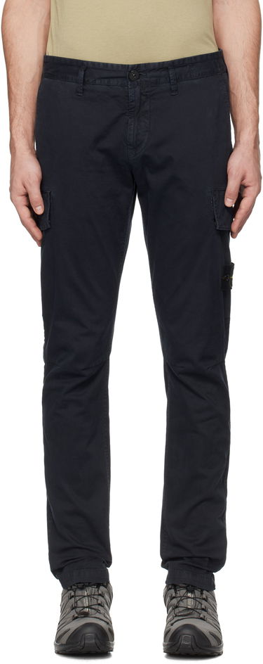 Cargo bukser Stone Island Stone Island 'OLD' Broken Twill Cargo Pants Mørkeblå | K1S153100306S0004, 0