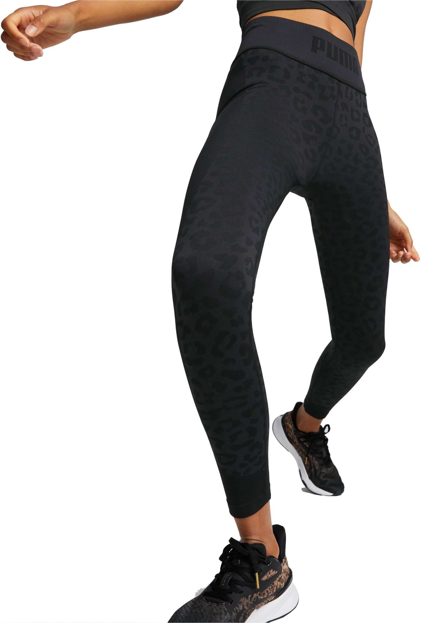 Leggings Puma Puma FormKnit Seamless High Waist 7/8 Leggings Sort | 52230801, 0