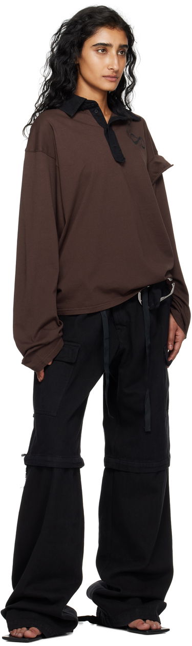 Polo skjorte Ottolinger Ottolinger Long Sleeve Polo Brun | 115-102915-03, 3