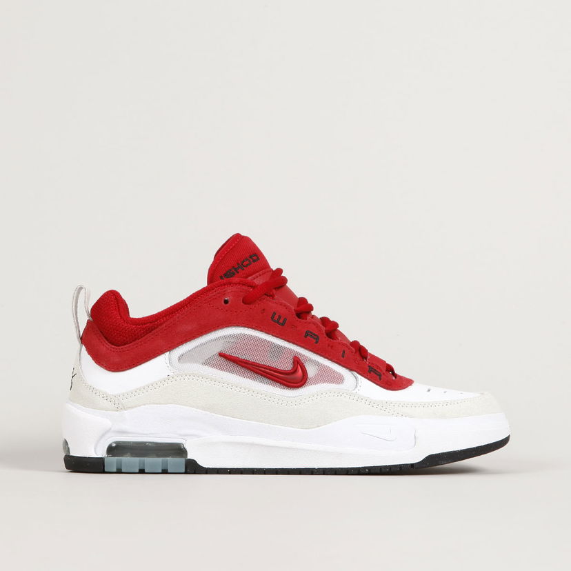 Skateboarding Nike SB Air Max Ishod White Varsity Red Rød | FB2393-100