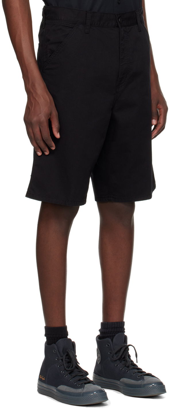 Shorts Carhartt WIP Single Knee Cotton Shorts Sort | I031504, 1