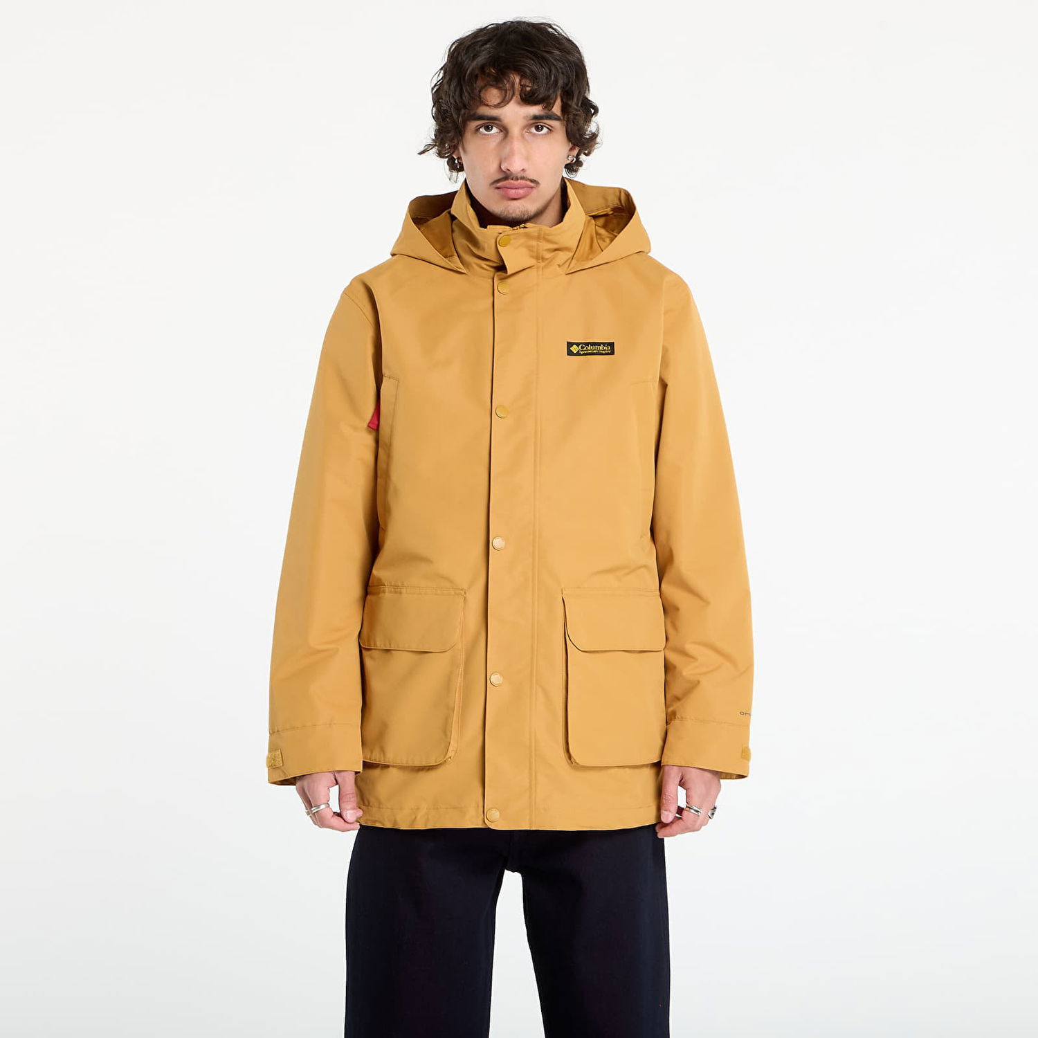 Bomberjakke Columbia Columbia High Cascades™ Interchange Reversible Bomber Jacket Gul | 2141471779, 0