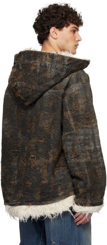 Vindjakke Diesel Black D-Arak-Fsf Denim Jacket Sort | A15963-0ABCW-01, 2
