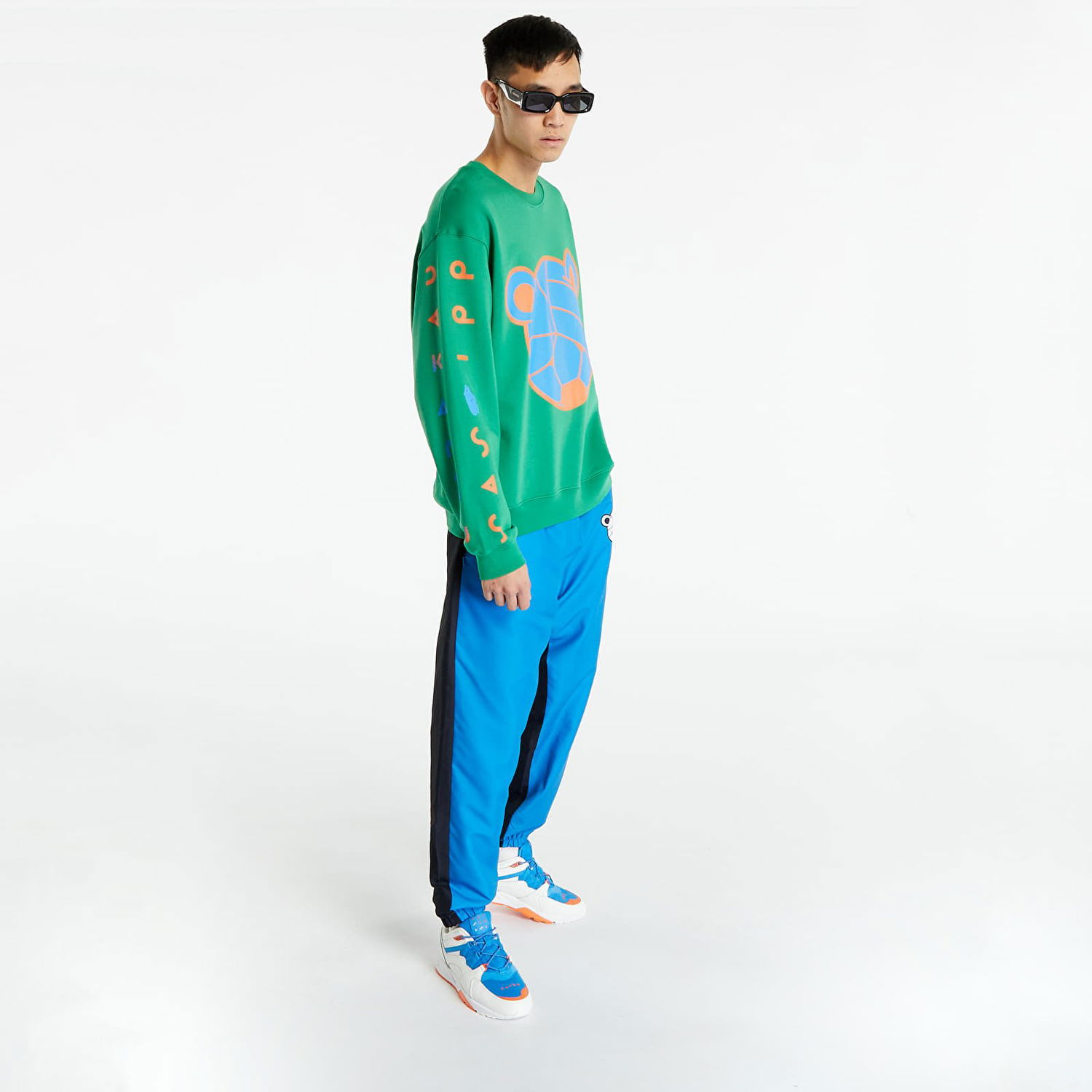 Sweatshirt Karhu x Sasu Kauppi Ball Symbol Sweatshirt Grøn | KA00175-AMIB, 1