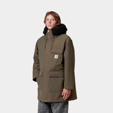 Parka Carhartt WIP Siberia Hooded Parka with Faux Fur Lining Vitola Grøn | I035365_5, 2