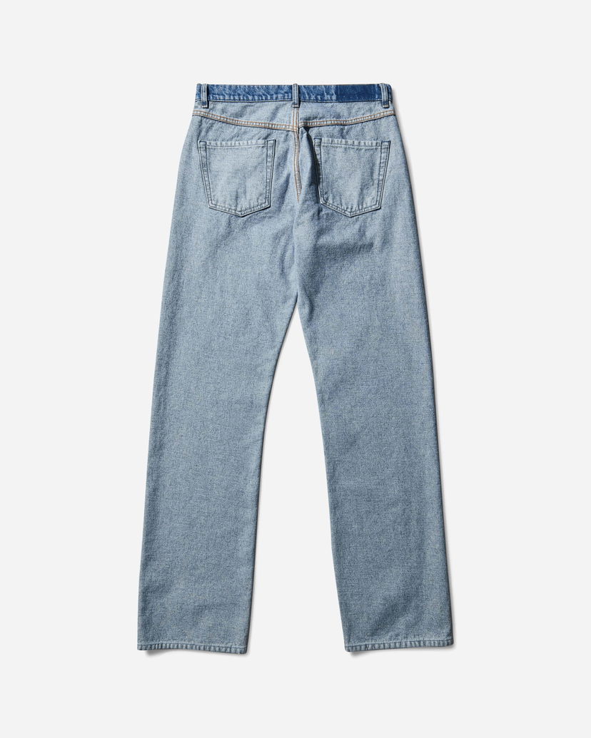 Jeans Maison Margiela Straight-Leg Jeans Blå | SH0LA0026 967