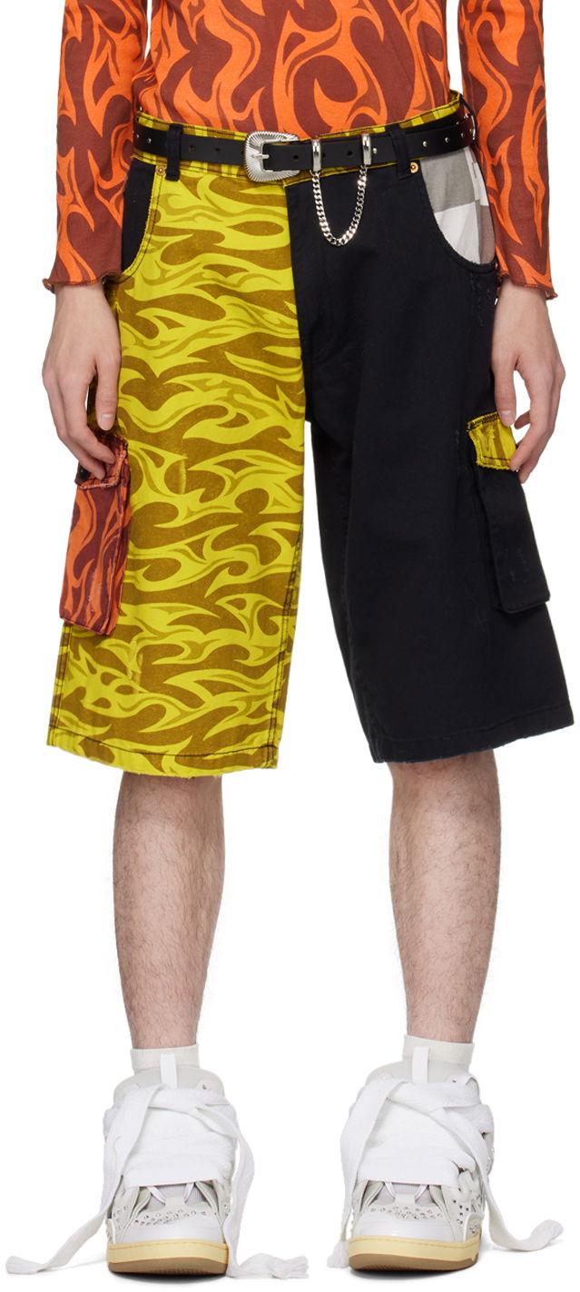 Shorts ERL Printed Cargo Shorts Flerfarvet | ERL08P011, 0