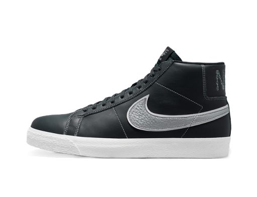 Skateboarding Nike SB Mason Silva x Zoom Blazer Mid "Dark Obsidian" Sort | DZ7260-400